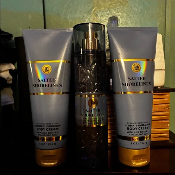 Salted Shorelines Body Cream and Mist Set - Gray - Picture 1 of 5